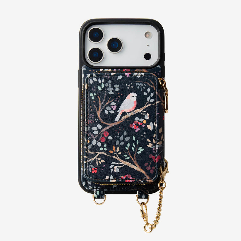 Josie- Botanical Theme Designer Crossbody Phone Case