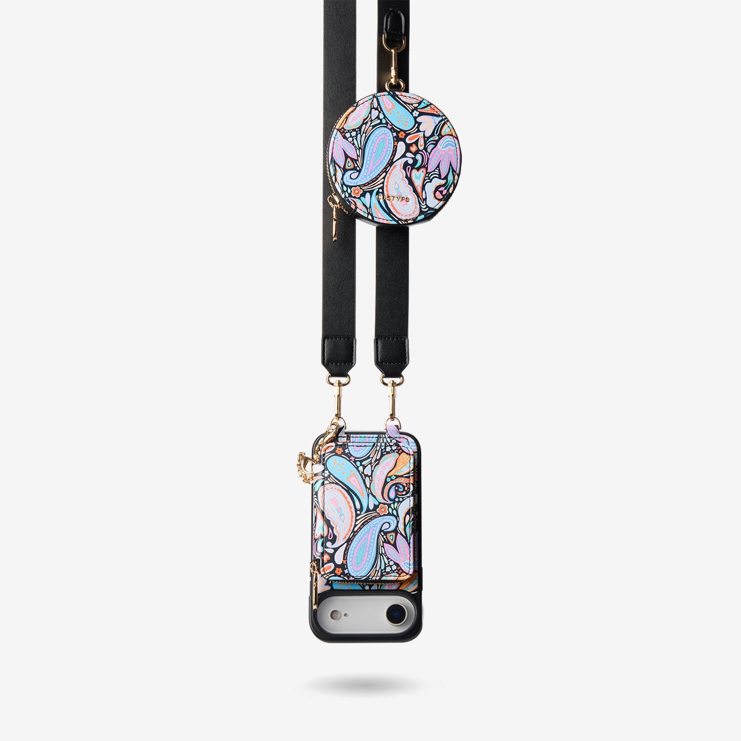 Josie- Botanical Theme Designer Crossbody Phone Case