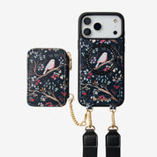 Josie- Botanical Theme Designer Crossbody Phone Case