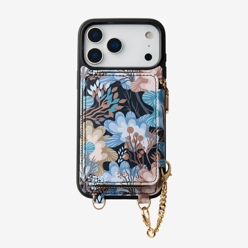 Josie- Botanical Theme Designer Crossbody Phone Case