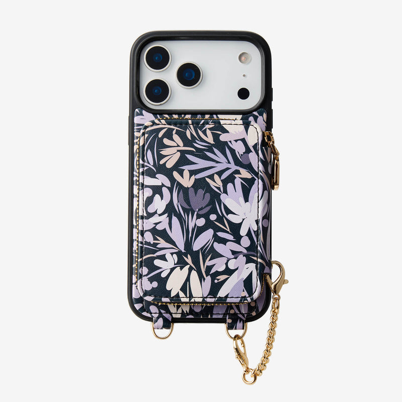 Josie- Botanical Theme Designer Crossbody Phone Case