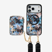 Josie- Botanical Theme Designer Crossbody Phone Case