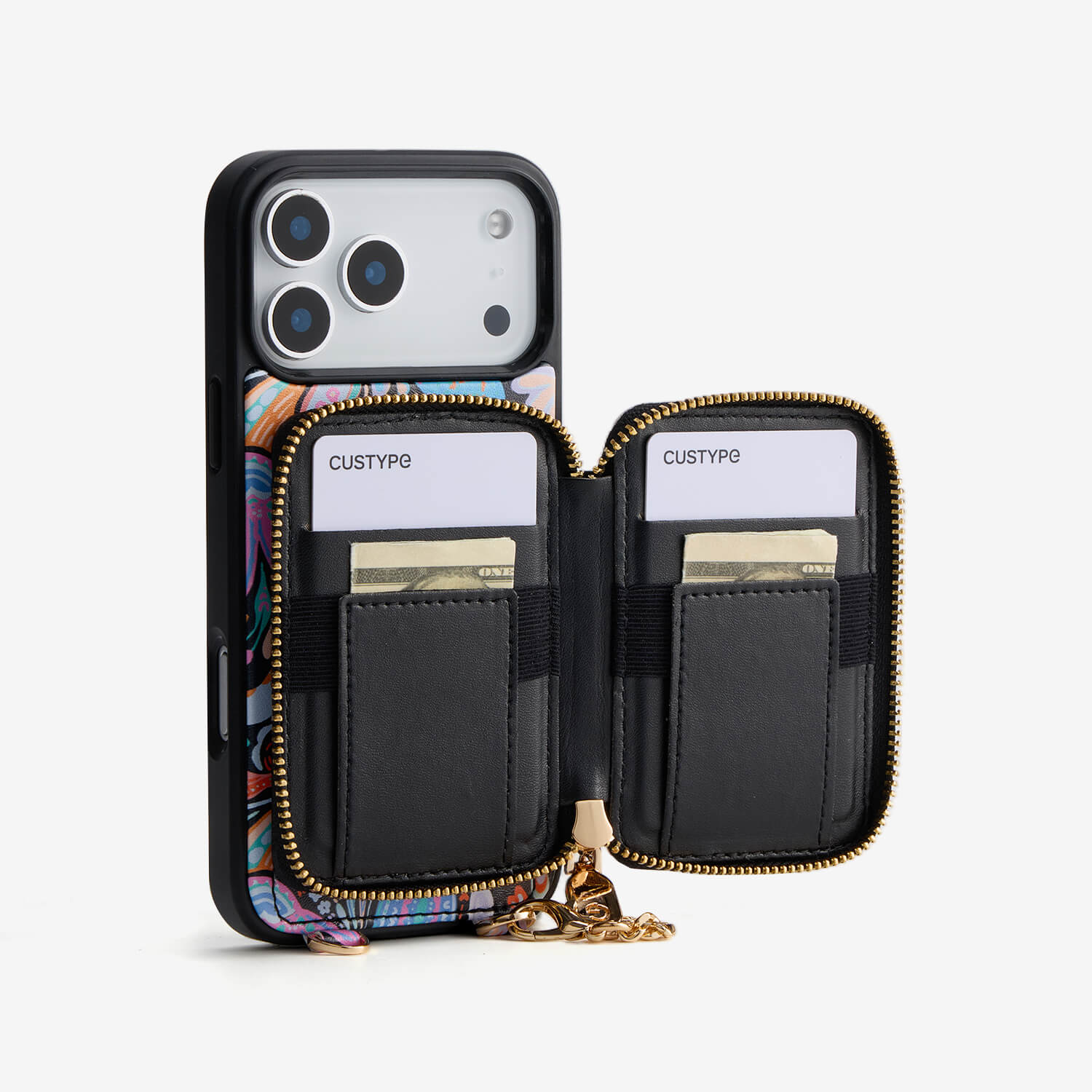 Josie- Botanical Theme Designer Crossbody Phone Case