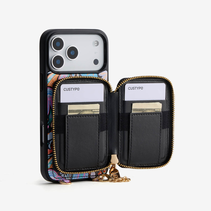 Josie- Botanical Theme Designer Crossbody Phone Case