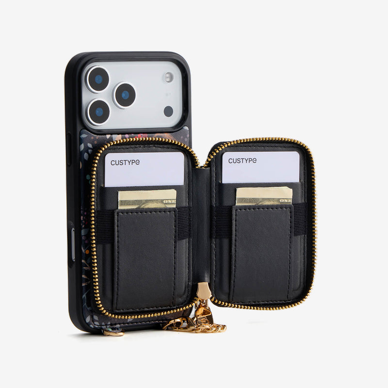 Josie- Botanical Theme Designer Crossbody Phone Case