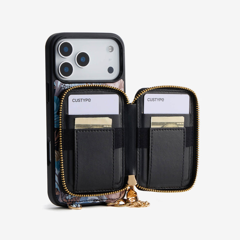 Josie- Botanical Theme Designer Crossbody Phone Case