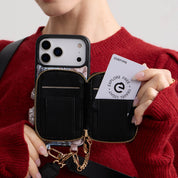 Josie- ボタニカルテーマ デザイナークロスボディスマホケース