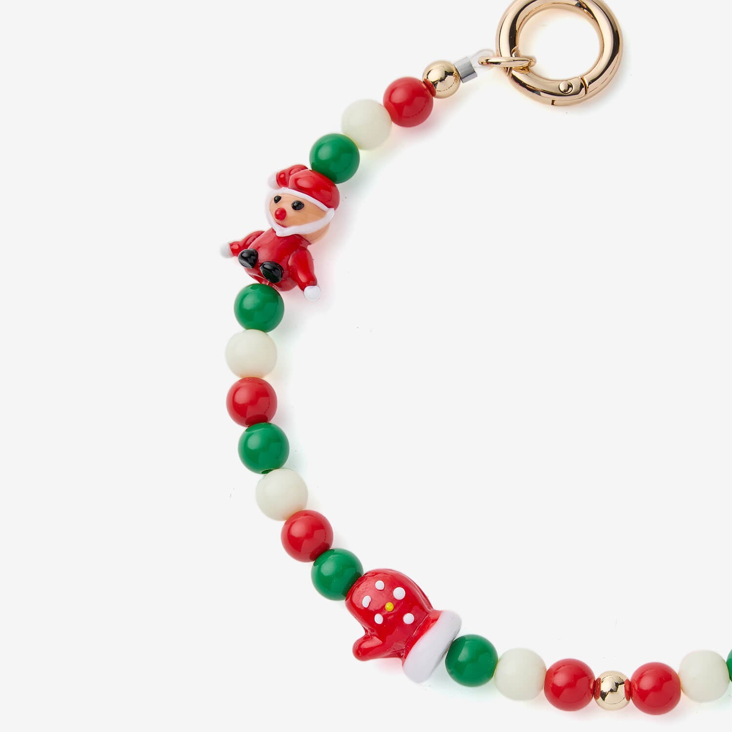 Christmas Gift Set- Wristlet & Phone Charms & Gift Box