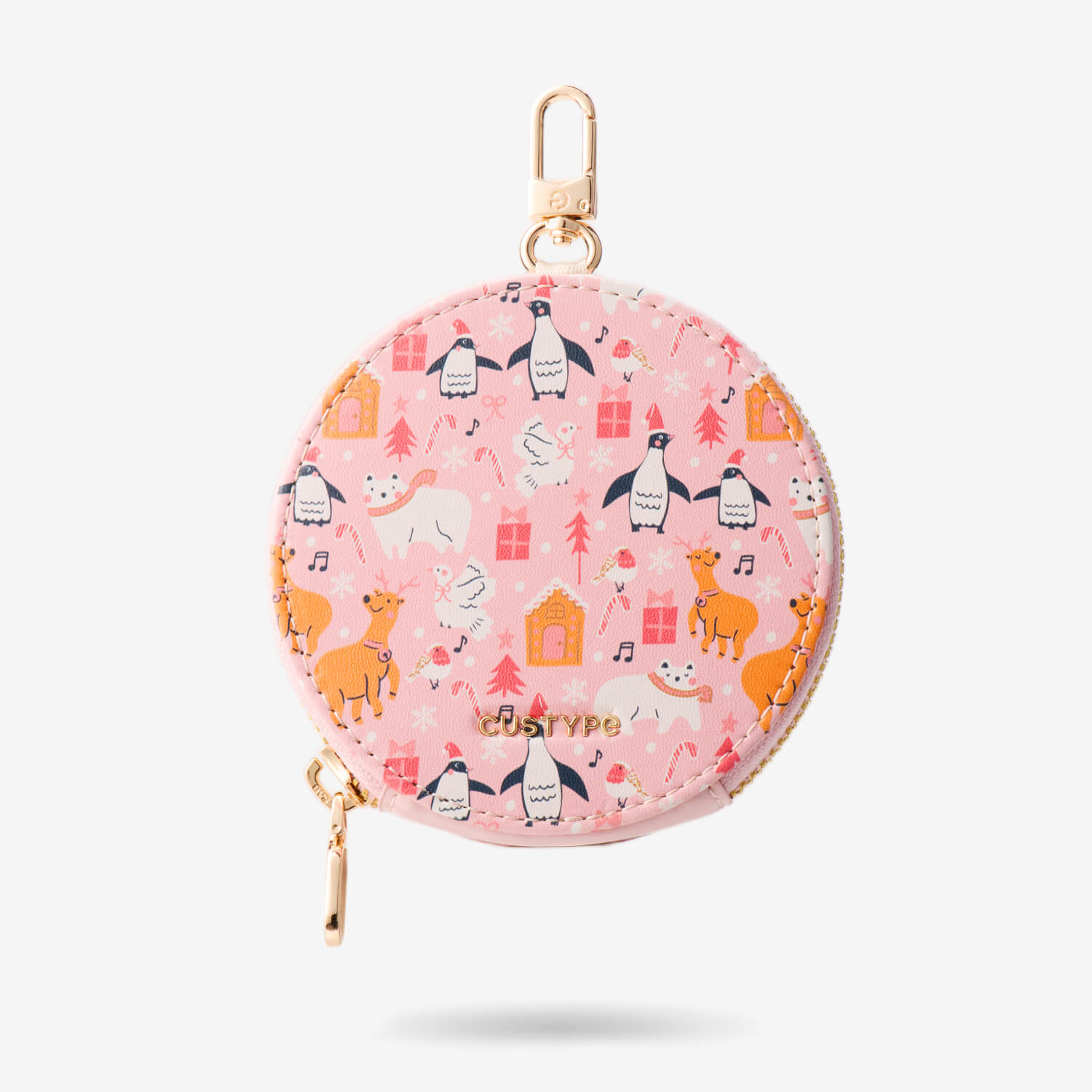 Seiko Sisco- Christmas Theme Designer Phone Crossbody Case with Purse And Pouch