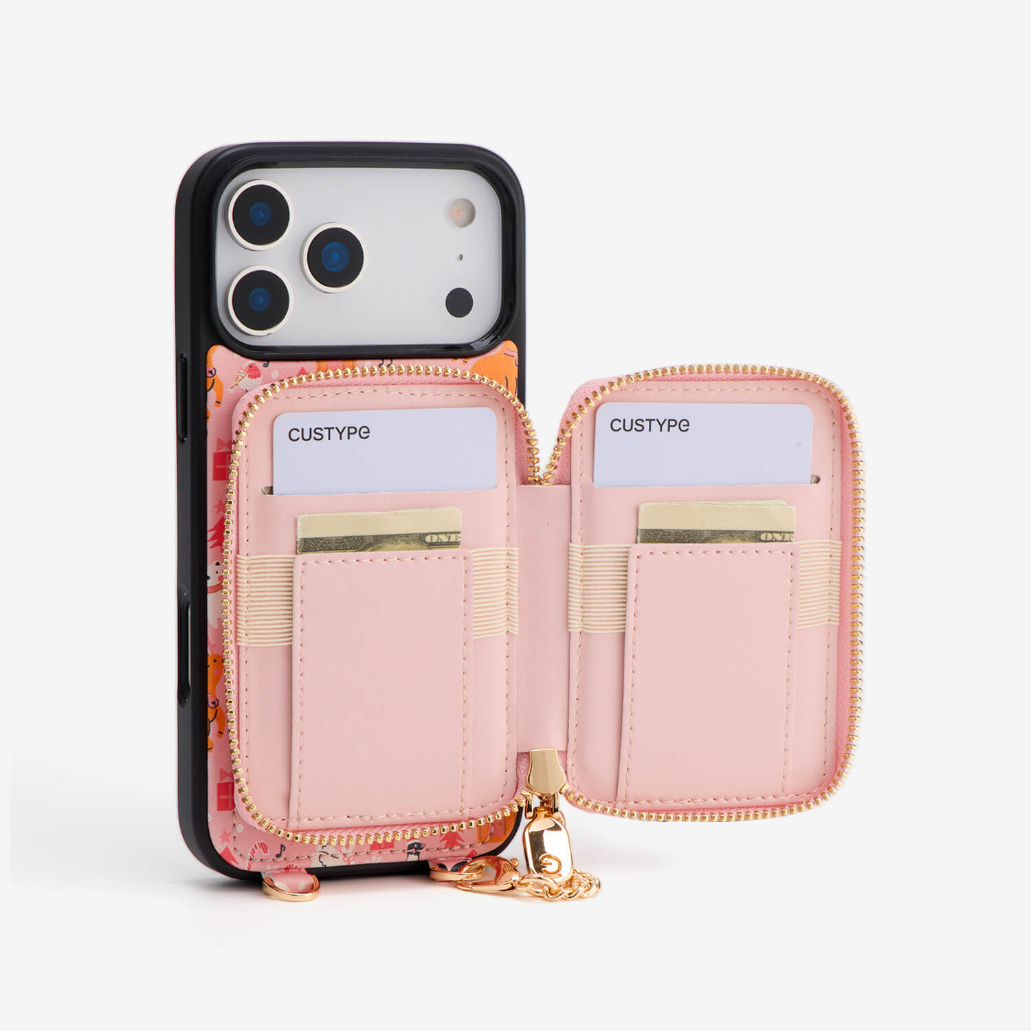 Seiko Sisco- Christmas Theme Designer Phone Crossbody Case with Purse And Pouch