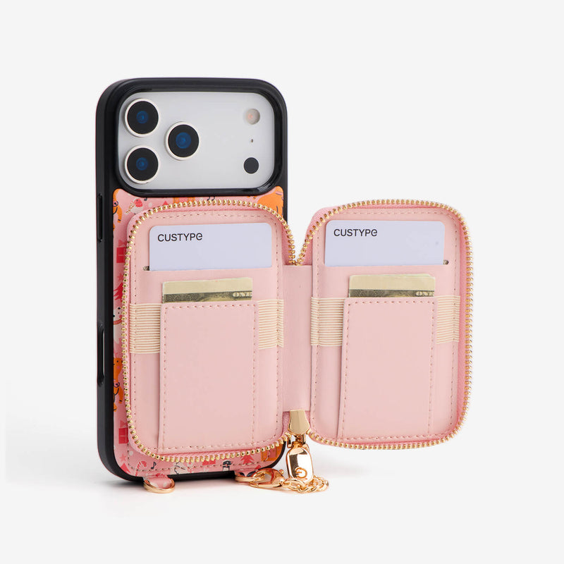 Seiko Sisco- Christmas Theme Designer Phone Crossbody Case with Purse And Pouch