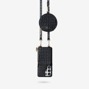 Crocodile Craft Set- Samsung Galaxy Strap Magsafe Compatible Phone Wallet Case with Circle Pouch-Mobile Phone Cases-Custype