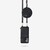 Crocodile Craft Set- Samsung Galaxy Strap Magsafe Compatible Phone Wallet Case with Circle Pouch-Mobile Phone Cases-Custype