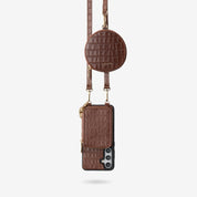 Crocodile Craft Set- Samsung Galaxy Strap Magsafe Compatible Phone Wallet Case with Circle Pouch-Mobile Phone Cases-Custype