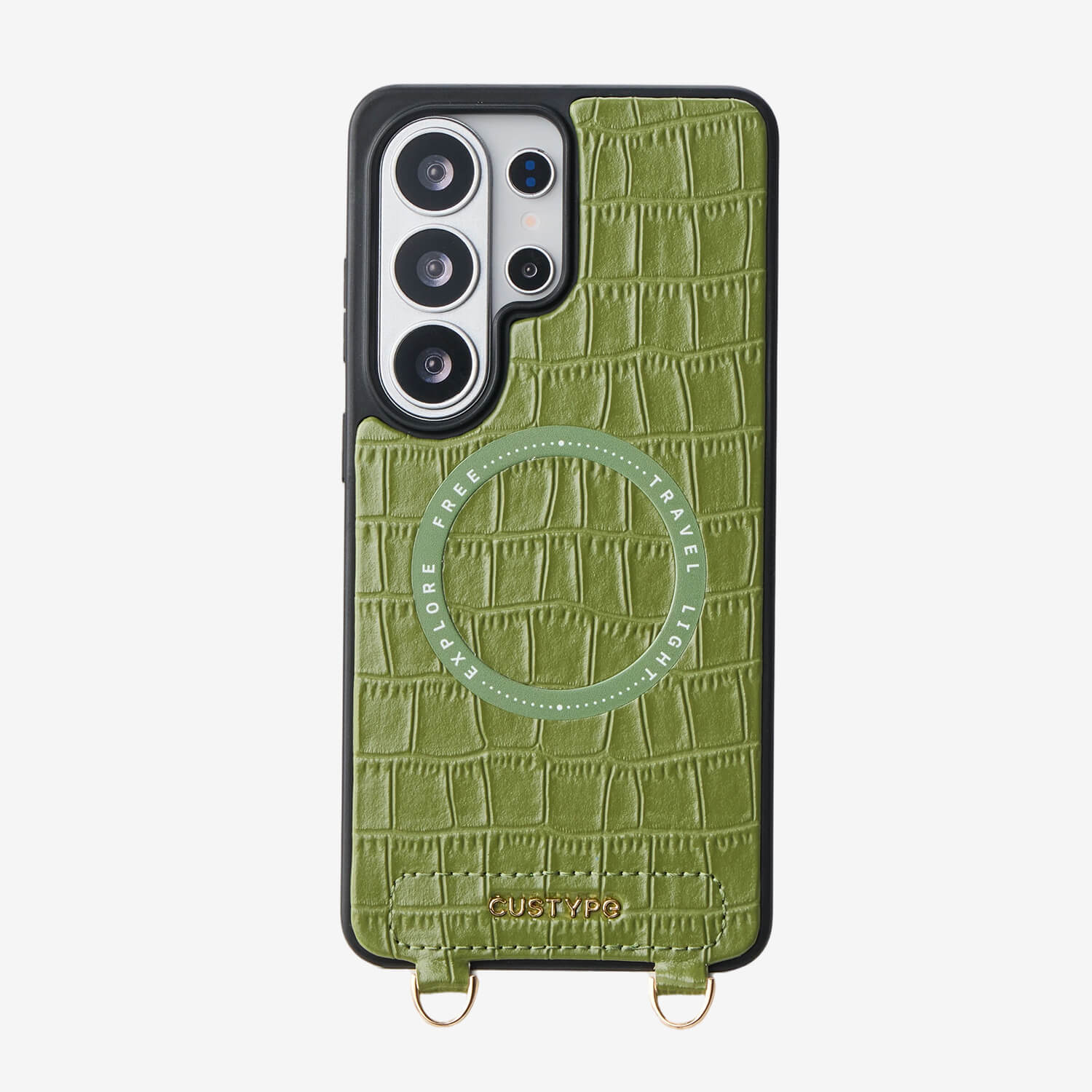 Crocodile Design Set- Samsung Galaxy Protective Magnetic Case-Mobile Phone Cases-Custype