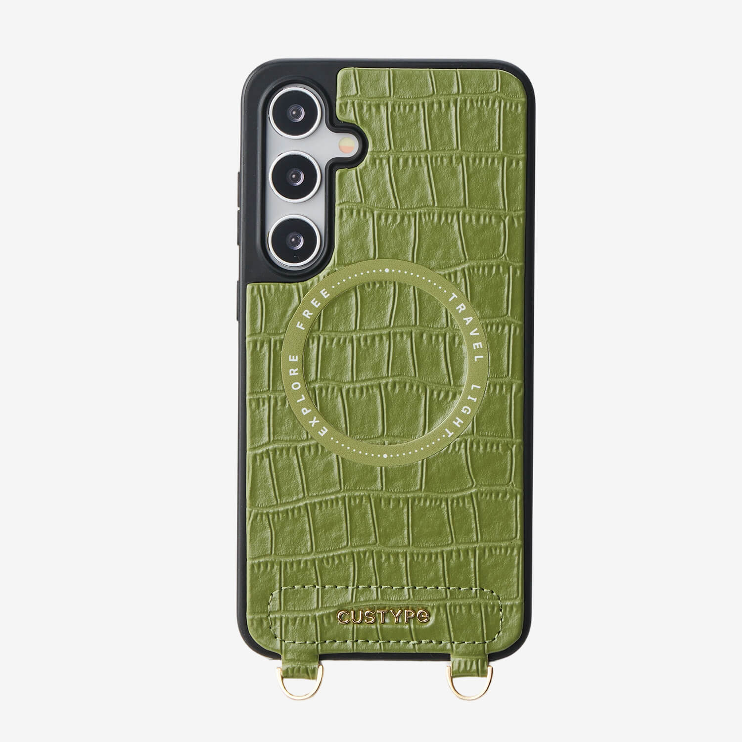 Crocodile Design Set- Samsung Galaxy Protective Magnetic Case-Mobile Phone Cases-Custype