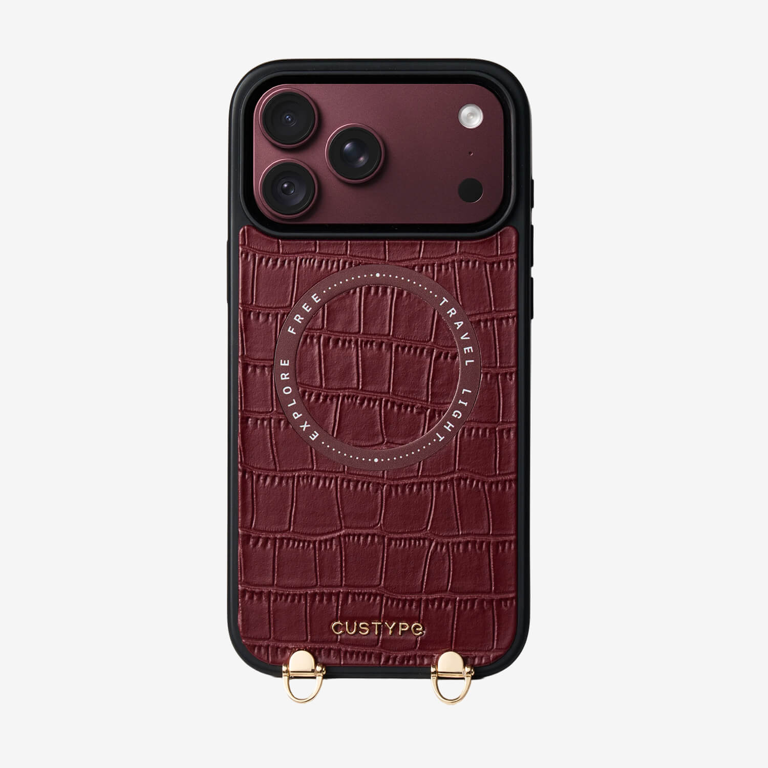 Crocodile Design Set- Wireless Charging Phone Case