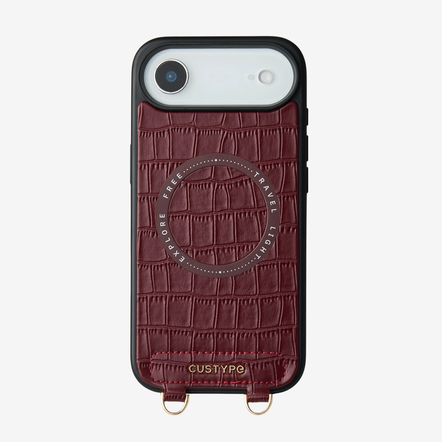 Crocodile Design Set- Wireless Charging Phone Case