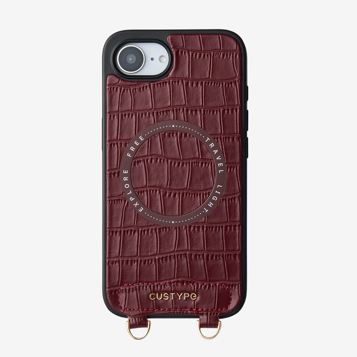 Crocodile Design Set- Wireless Charging Phone Case