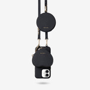 モランディグレースキット – クロスボディストラップ＆ハートポーチ付きフォンケース