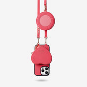 モランディグレースキット – クロスボディストラップ＆ハートポーチ付きフォンケース