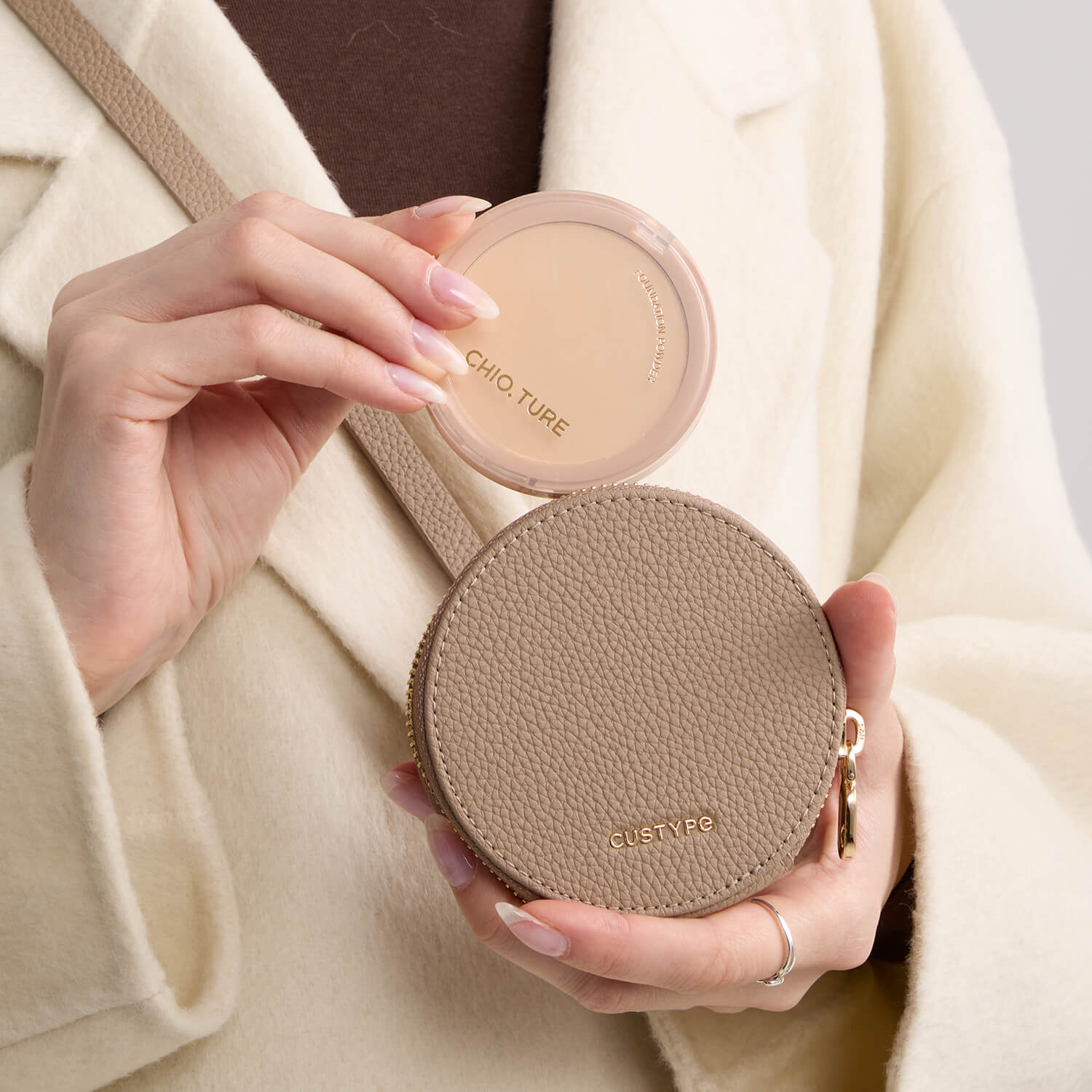 iPhone 17 Pro Magsafeケース（ハート型ポーチ＆クロスボディ