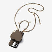 Morandi Grace Kit- Crossbody iPhone Case with Heart Pouch