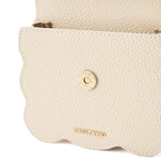 AirPods Pouch- Crossbody Mini Flap Bag-AirPods case-Lychee Pattern Leather Mini Zip Pouch