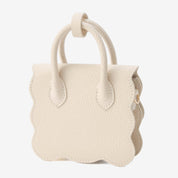 AirPods Pouch- Crossbody Mini Flap Bag-AirPods case-Lychee Pattern Leather Mini Zip Pouch