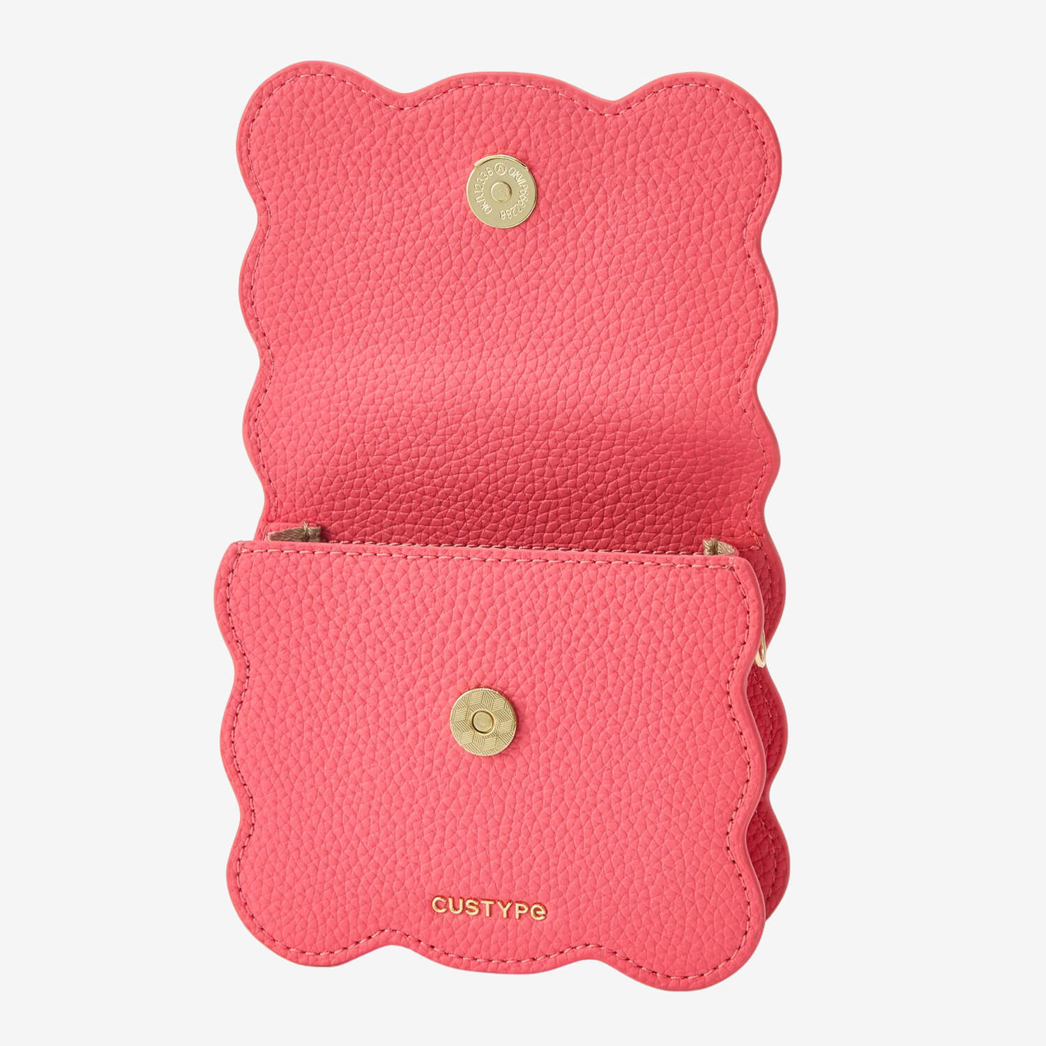 AirPods Pouch- Crossbody Mini Flap Bag-AirPods case-Lychee Pattern Leather Mini Zip Pouch