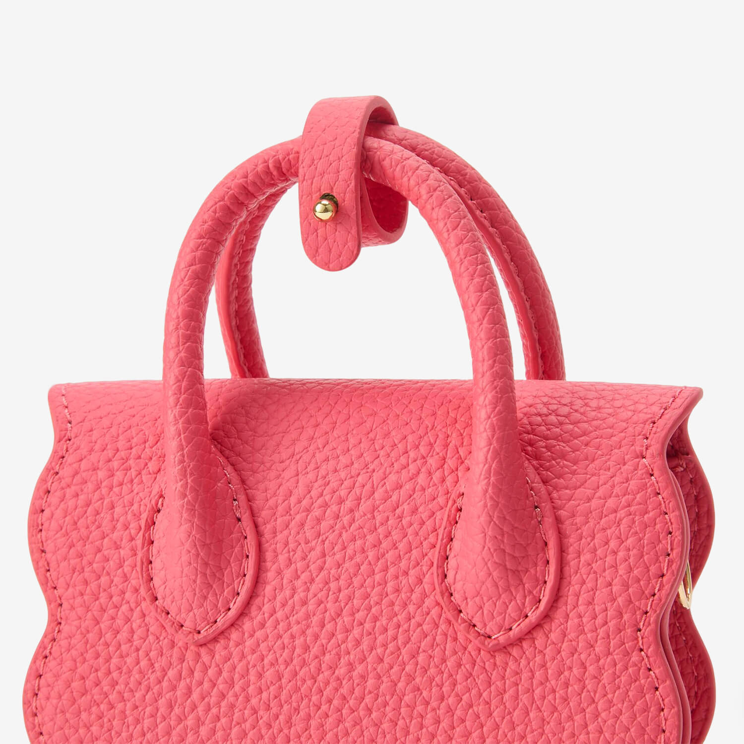 AirPods Pouch- Crossbody Mini Flap Bag-AirPods case-Lychee Pattern Leather Mini Zip Pouch