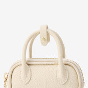 AirPodsポーチ - ライチレザー製ミニジップポーチ（AirPods用）