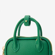 AirPodsポーチ - ライチレザー製ミニジップポーチ（AirPods用）