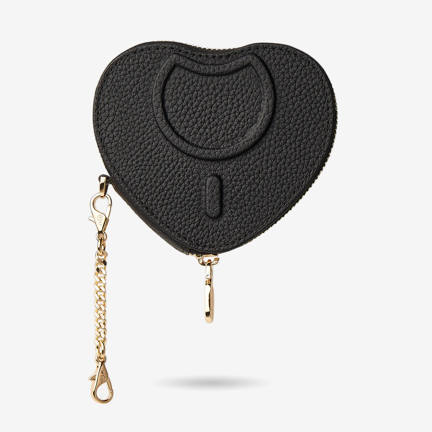 Patch Heart- Crossbody Phone Case with Magnet Heart Pouch