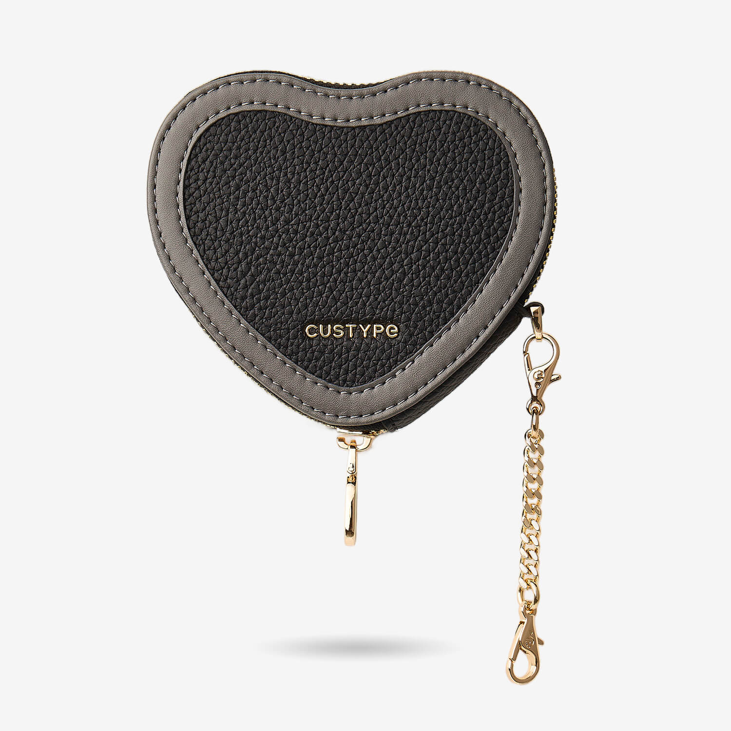 Patch Heart- Crossbody Phone Case with Magnet Heart Pouch