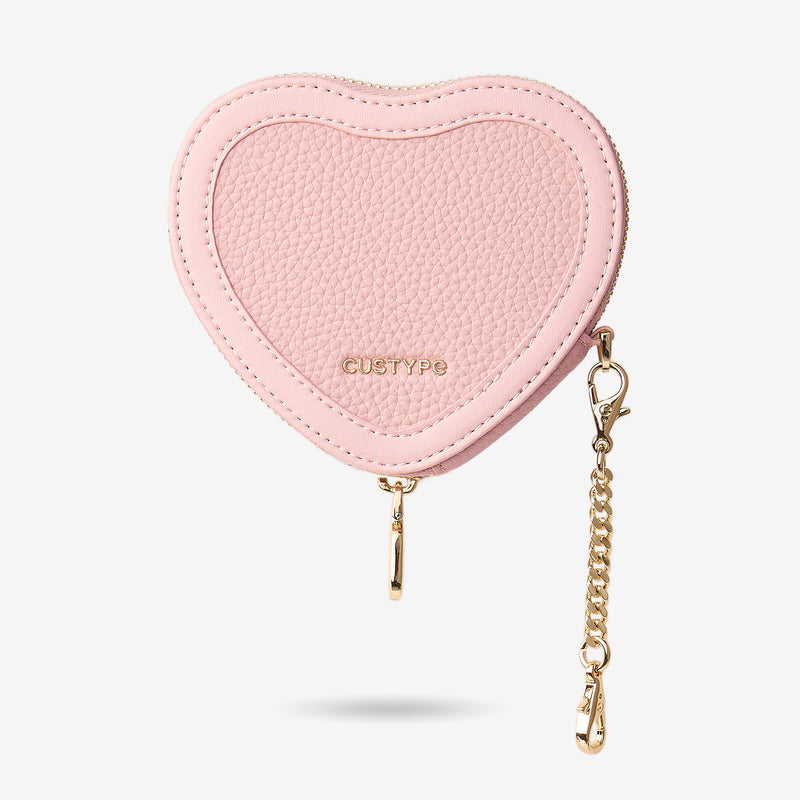 Patch Heart- Crossbody Phone Case with Magnet Heart Pouch