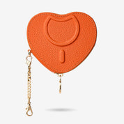 Patch Heart- Crossbody Phone Case with Magnet Heart Pouch