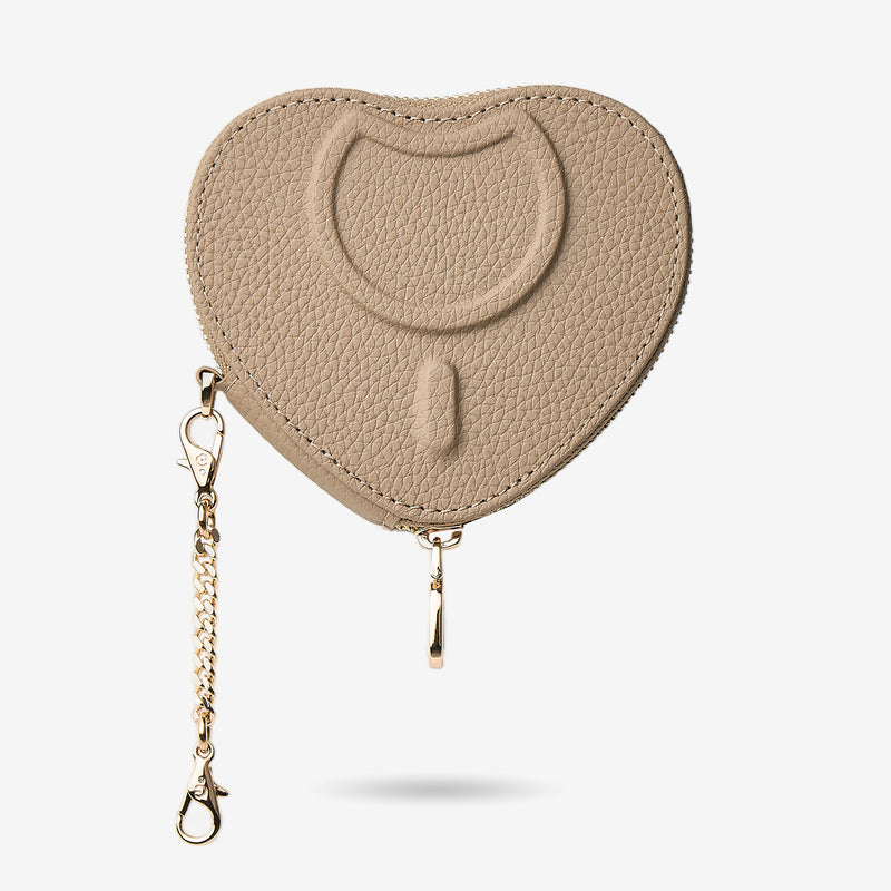 Patch Heart- Crossbody Phone Case with Magnet Heart Pouch