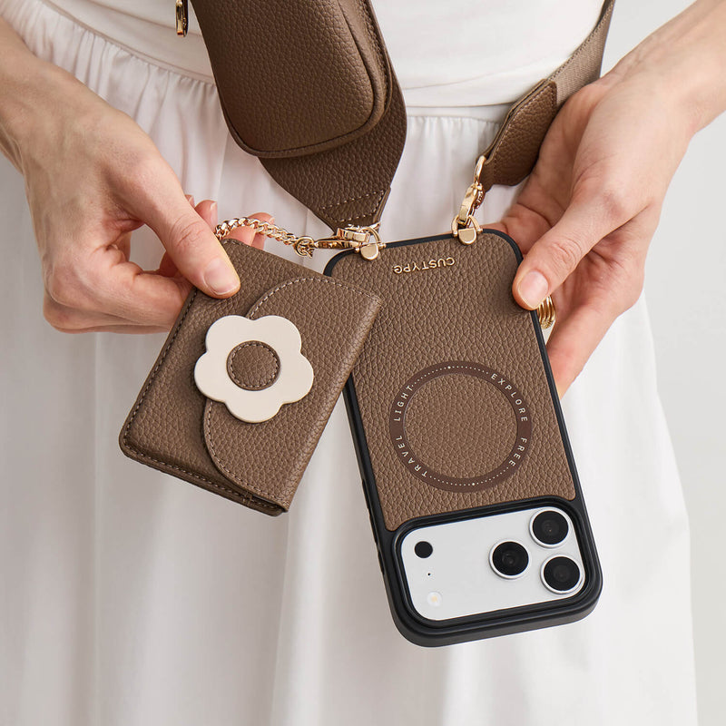 Utility Series- Crossbody Phone Case with Storage & Slim Wallet