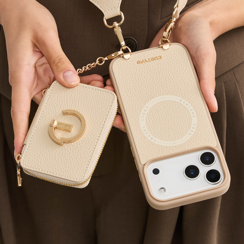 Utility Series- Crossbody Phone Case with Zip Wallet & Glasses Pouch