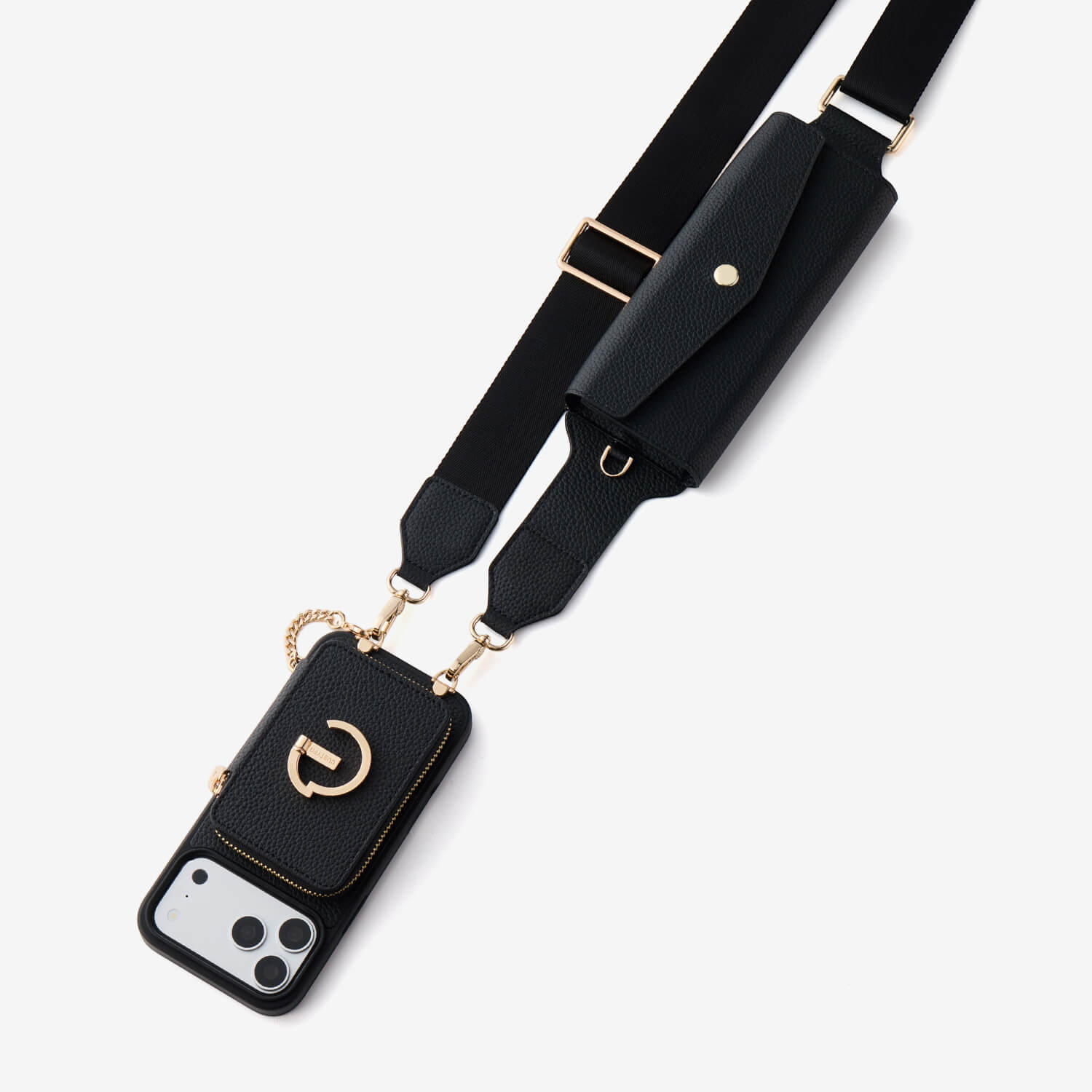 Utility Series- Crossbody Phone Case with Zip Wallet & Glasses Pouch