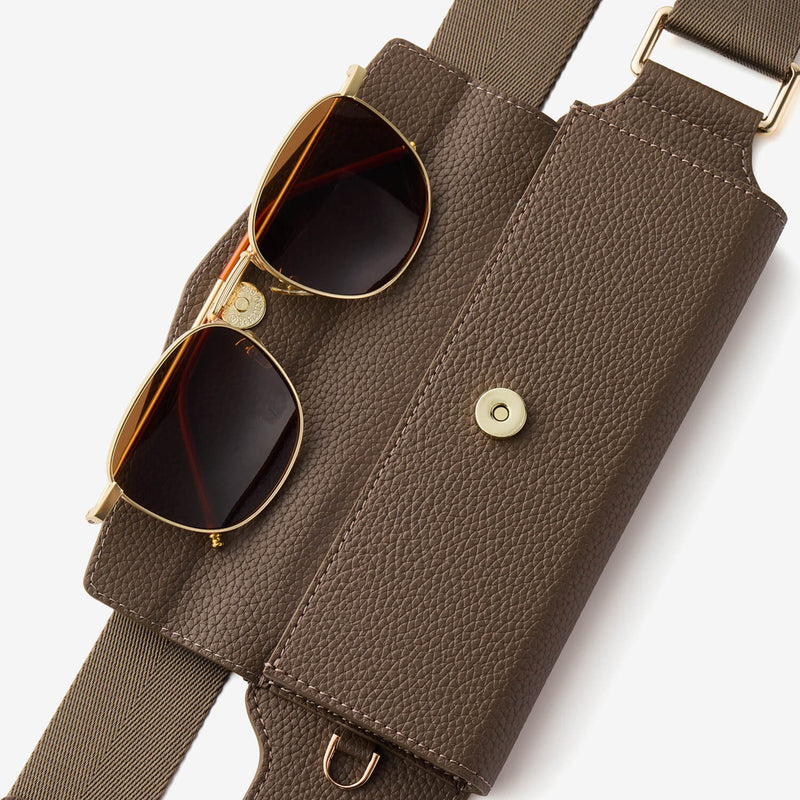 Utility Series- Crossbody Phone Case with Zip Wallet & Glasses Pouch