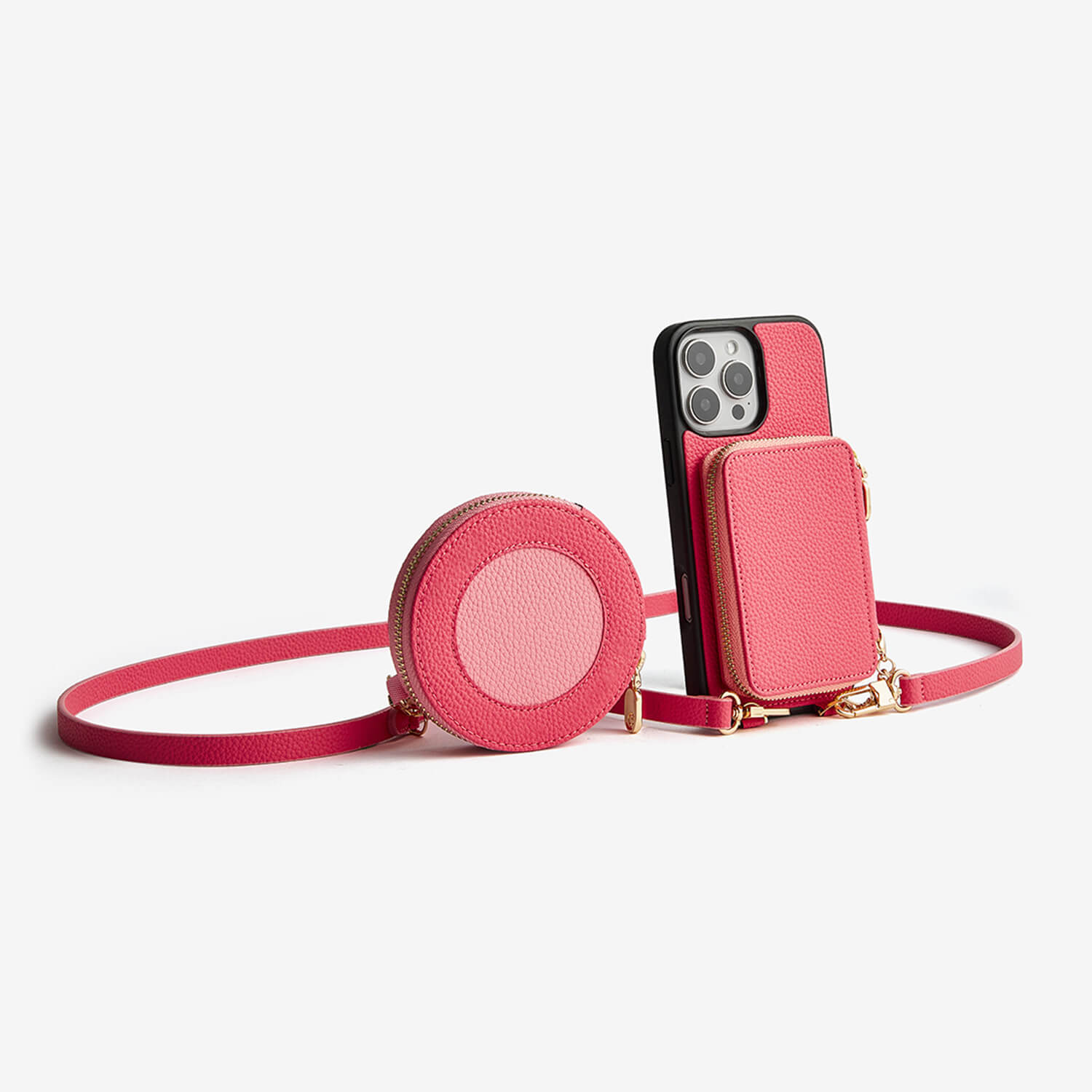 Pink phone crossbodies

