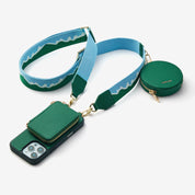 cell phone purse case with shoulder strap
