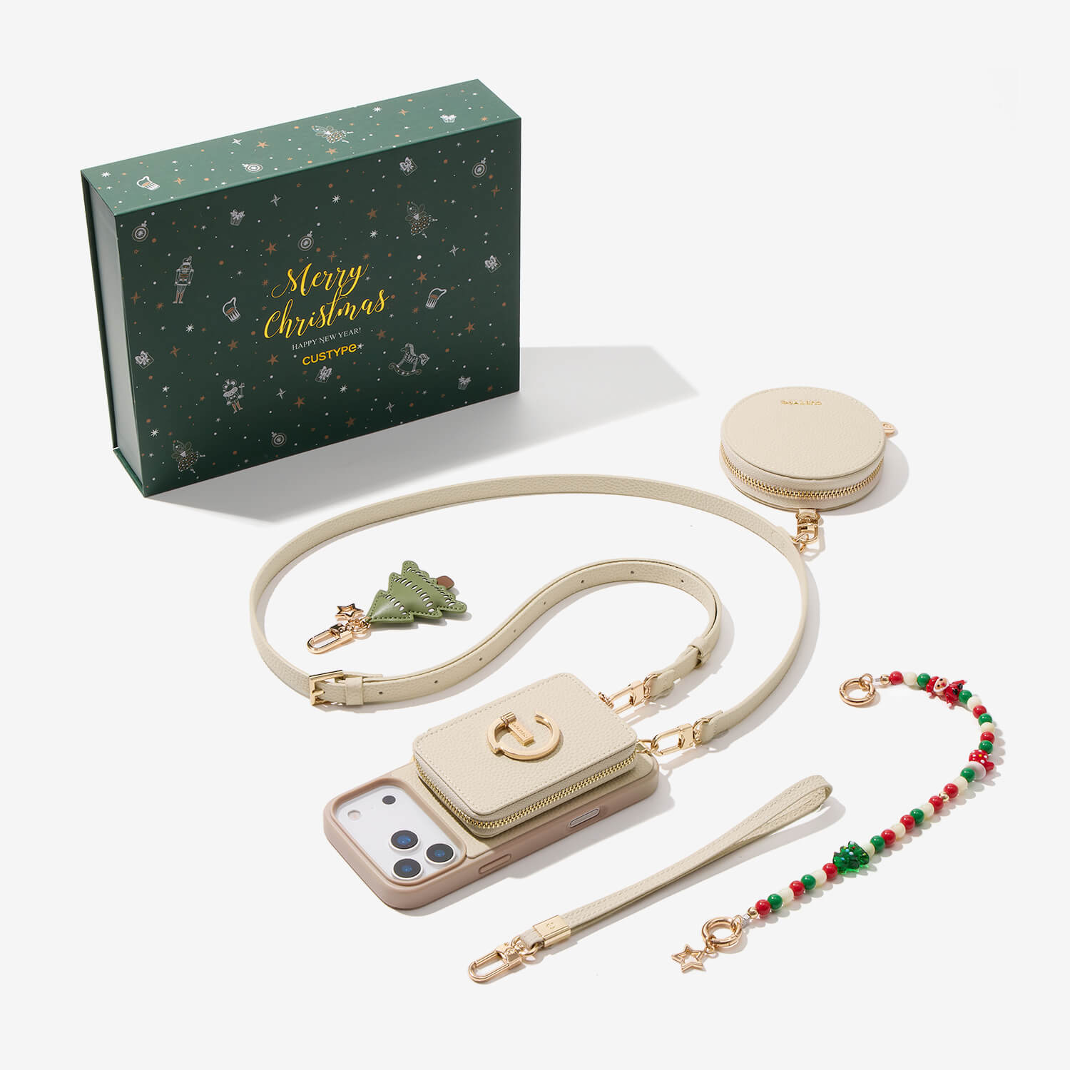 wallet on phone case