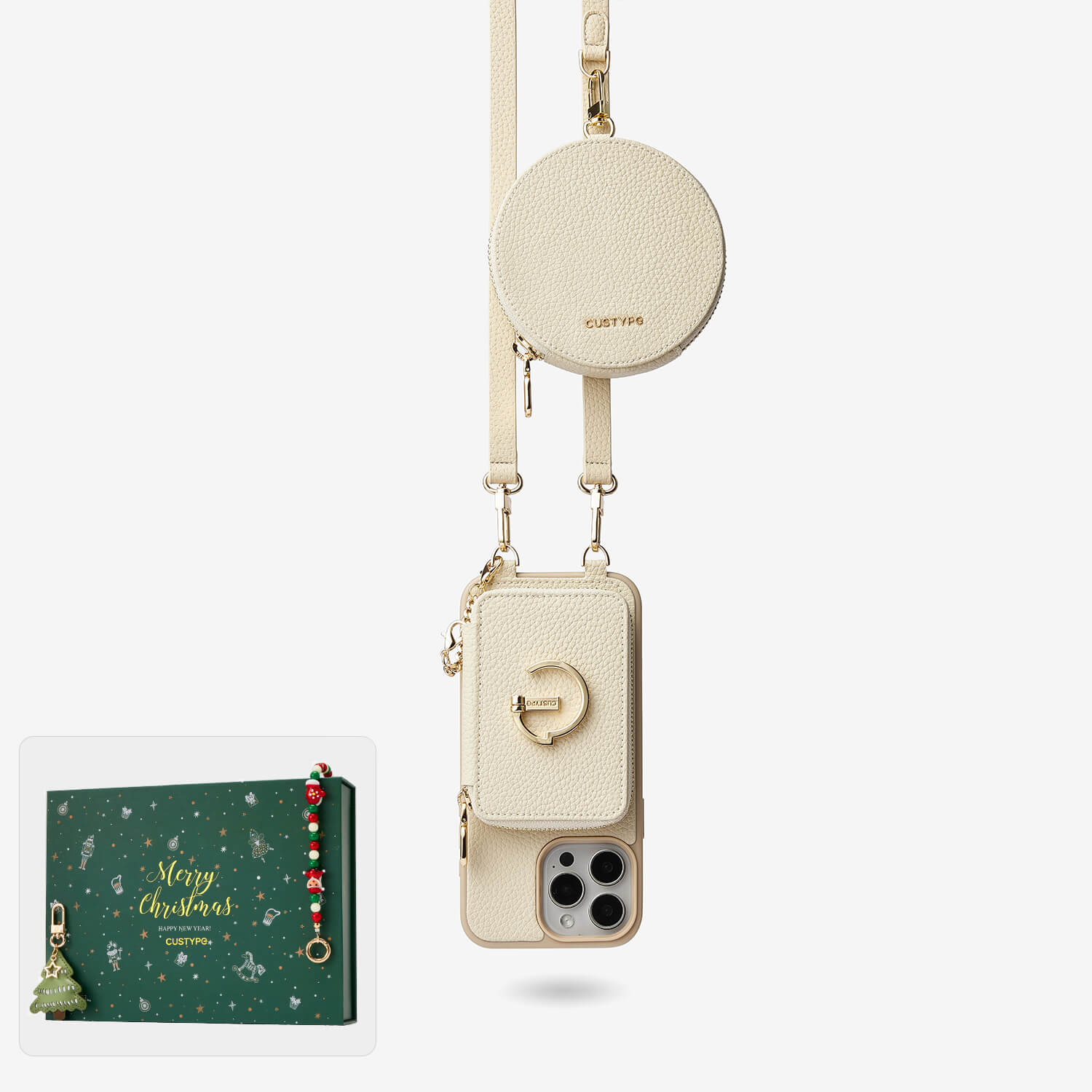 Leather iphone case crossbody
