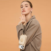 Original Design Set- Detachable Wireless Charging Crossbody Wallet Phone Case Round Pouch Set-Mobile Phone Cases