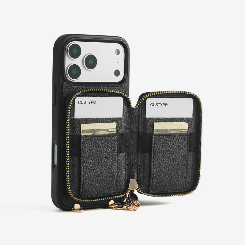 Custype Detachable Wireless Charging Detachable Magsafe Crossbody Wallet Phone Case Set For Travel Custype Detachable Wireless Charging Detachable Magsafe Crossbody Wallet Phone Case Set For Travel