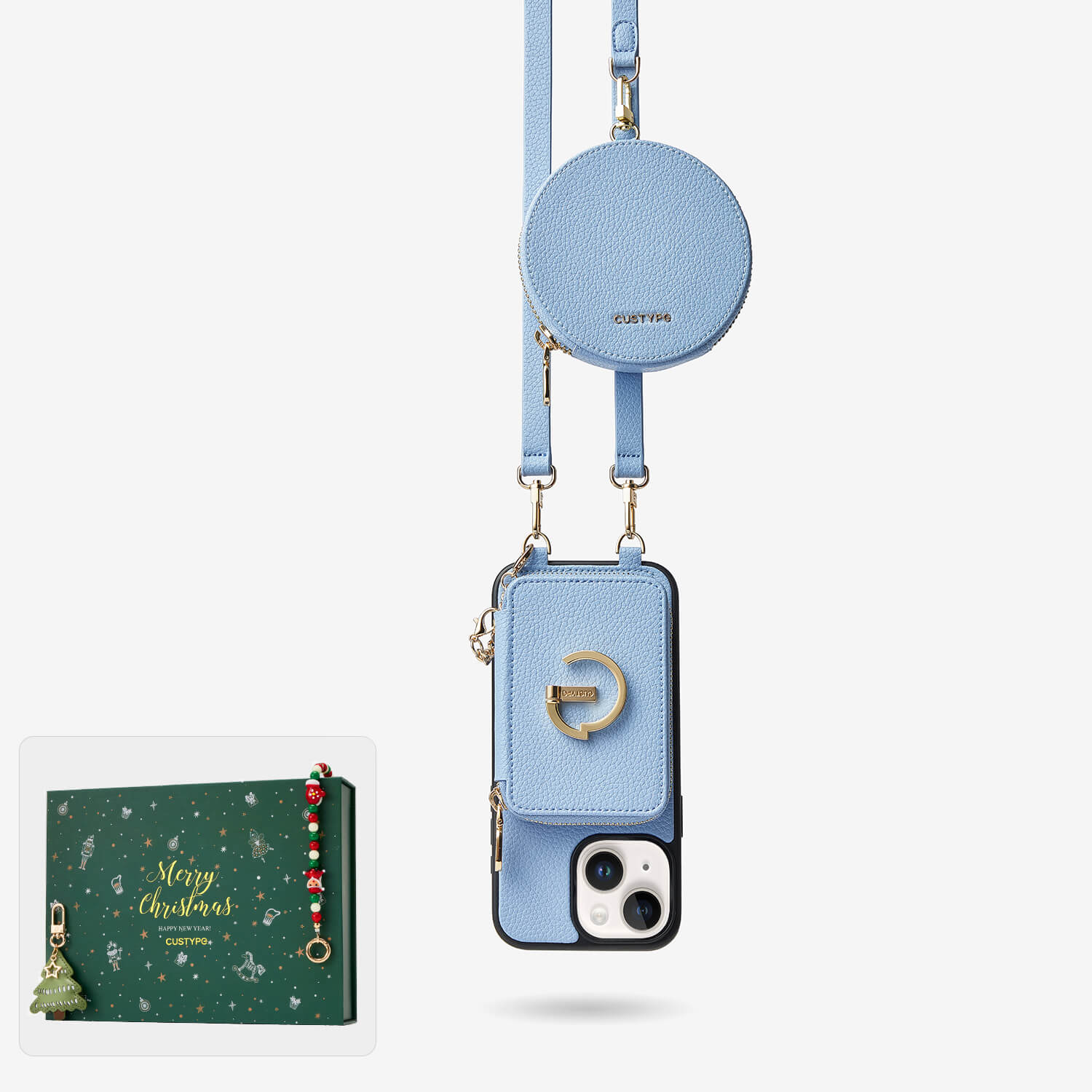 cell phone purse case with shoulder strap
