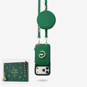 leather phone case with strap iPhone 17 Pro max
